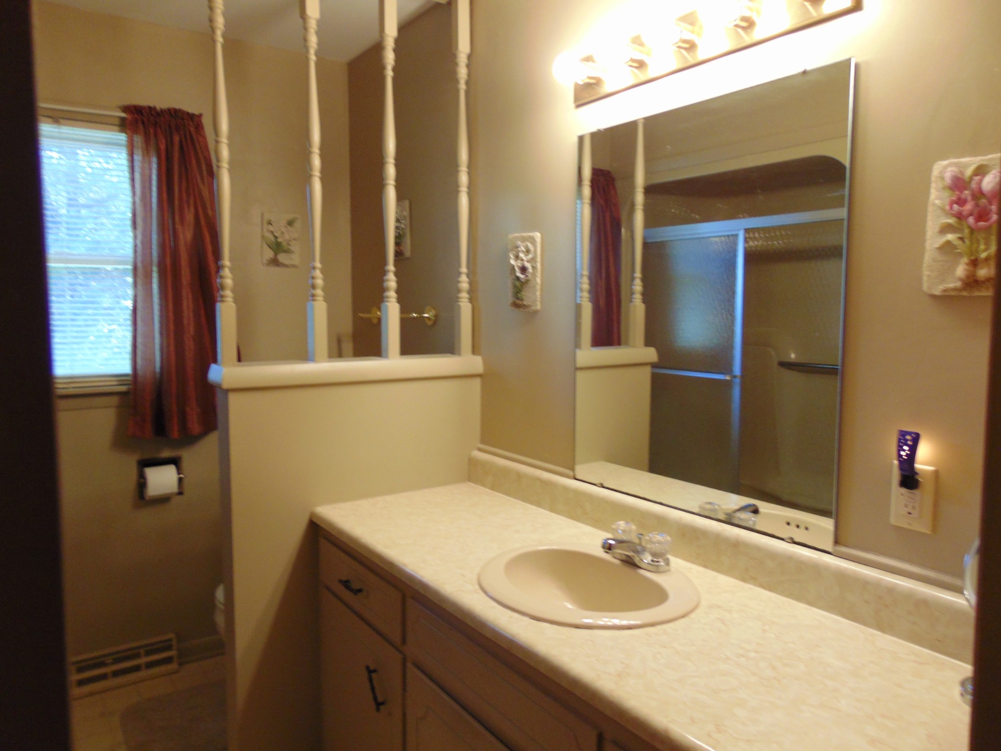 1704 Ann Road Lawrenceburg, TN 38464 - Photo 15 of 20 a bathroom with a sink and a mirror