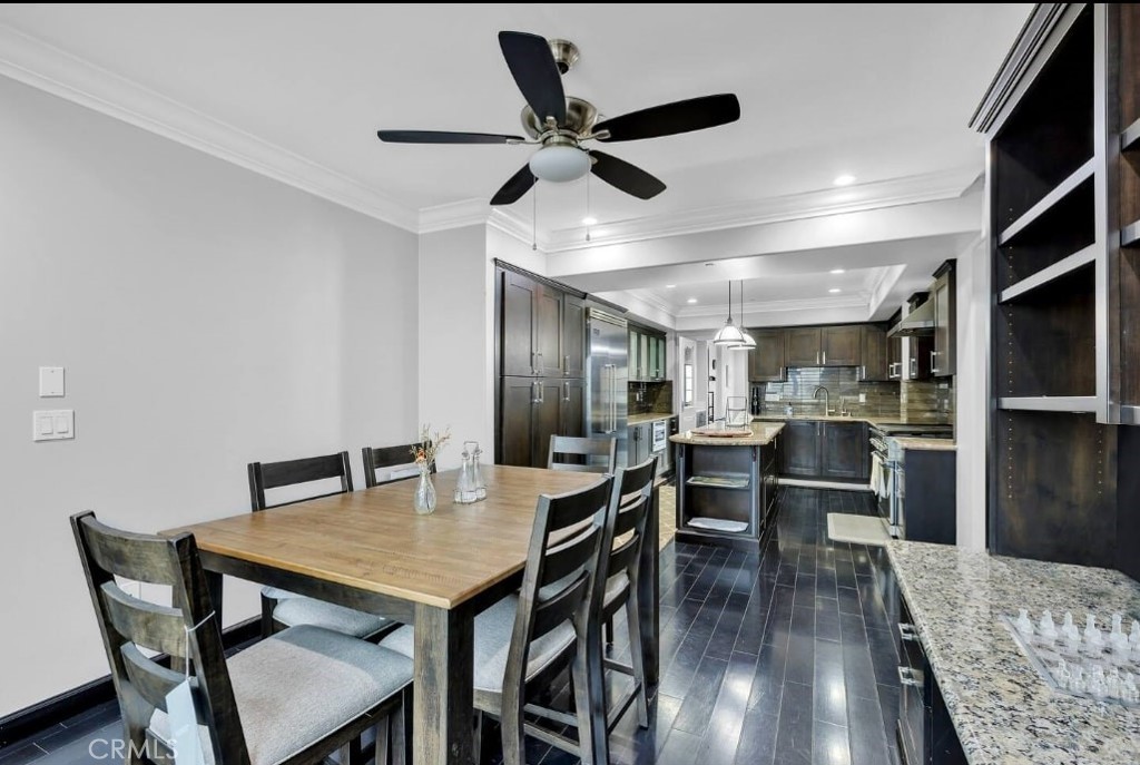 155 Cordova Street, Unit 203 Pasadena, CA 91105 - Photo 22 of 57 a view of a dining room with furniture