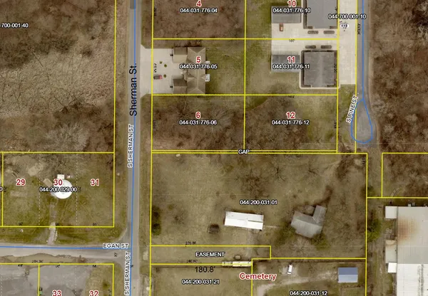 $15,000 | Lot 6 Sherman Street, Sheridan, MI 48884