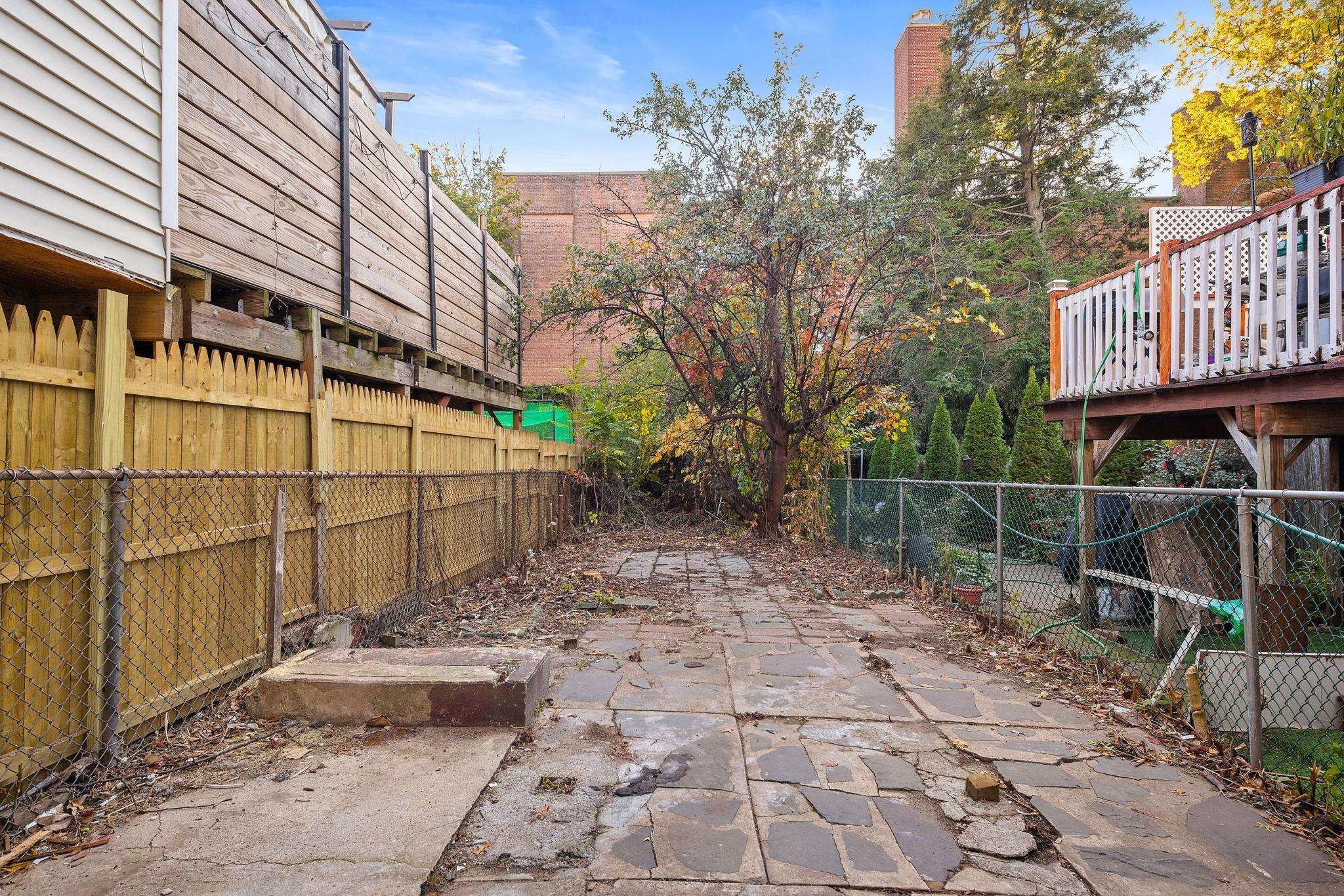 77 Boyd Avenue Jersey City, NJ 07304 - Photo 26 of 26 a backyard of a house