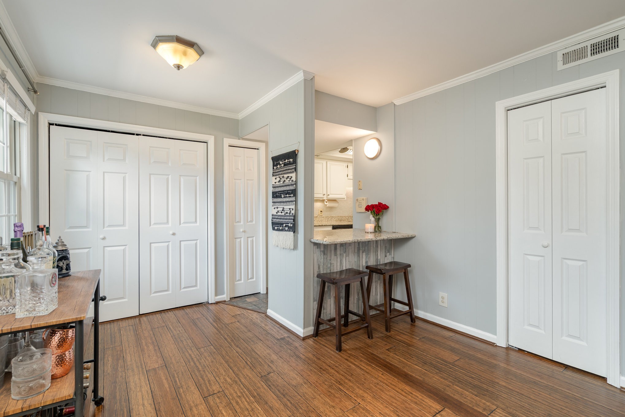 4001 Anderson Road, Unit B124 Nashville, TN 37217 - Photo 13 of 36 a workspace with furniture and wooden floor
