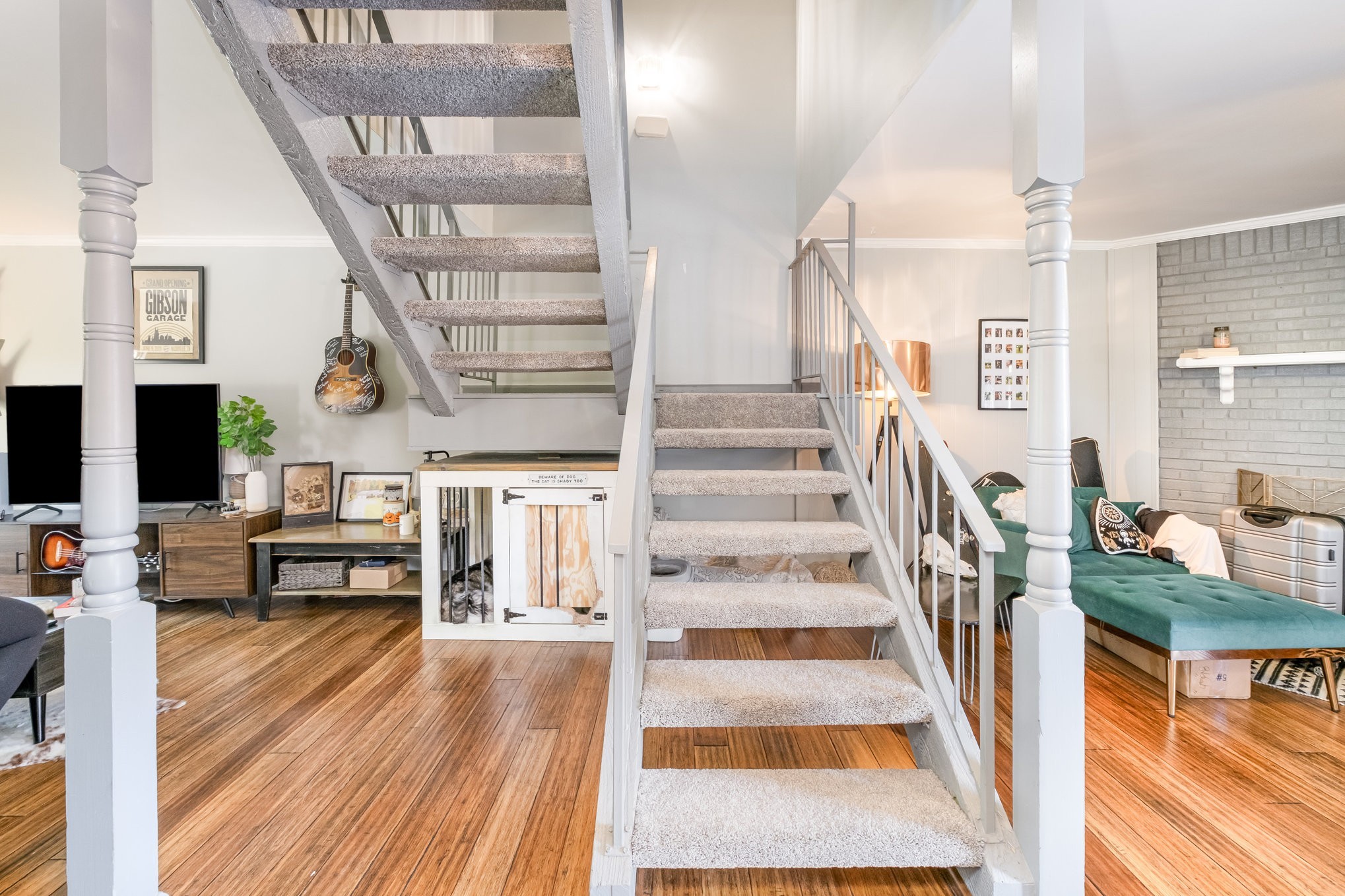 4001 Anderson Road, Unit B124 Nashville, TN 37217 - Photo 15 of 36 a view of entryway and hall with wooden floor