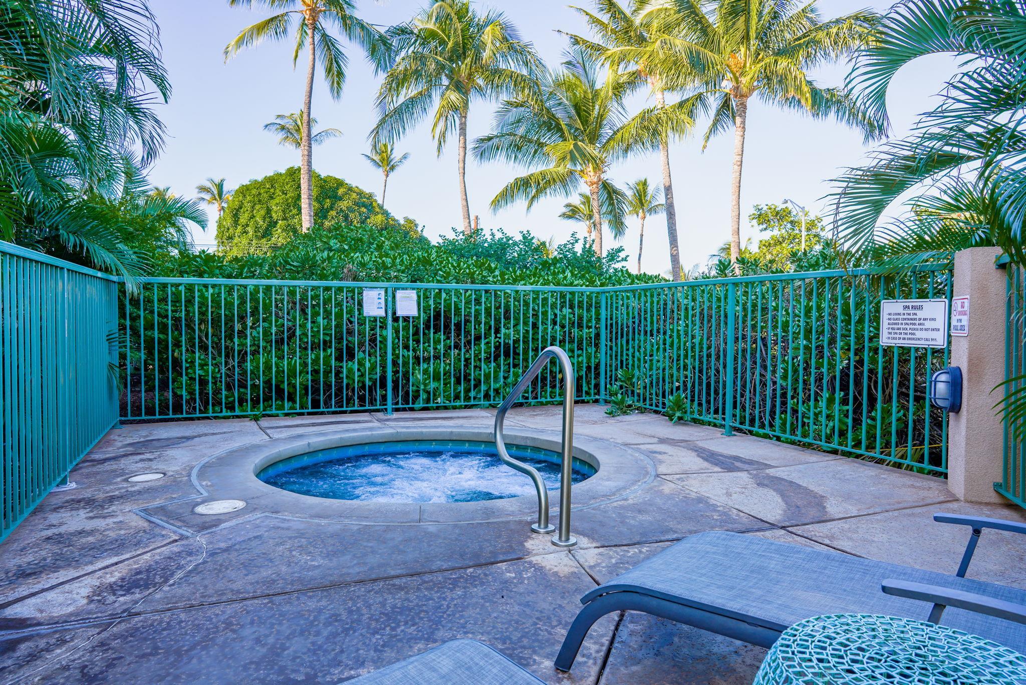 44 Kanani Road, Unit 2202 Kihei, HI 96753 - Photo 41 of 42 a view of a backyard with palm trees