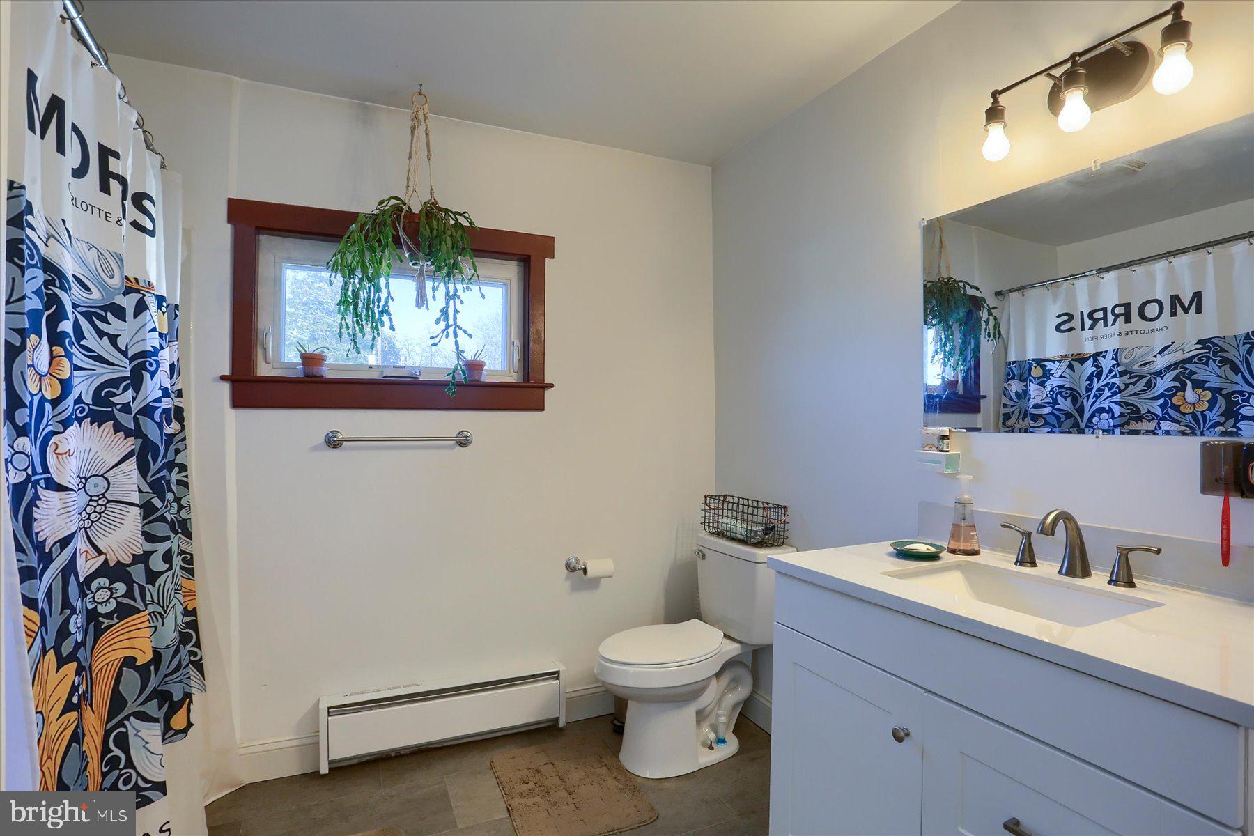 206 Armstrong Street Halifax, PA 17032 - Photo 18 of 20 a bathroom with a toilet sink and mirror