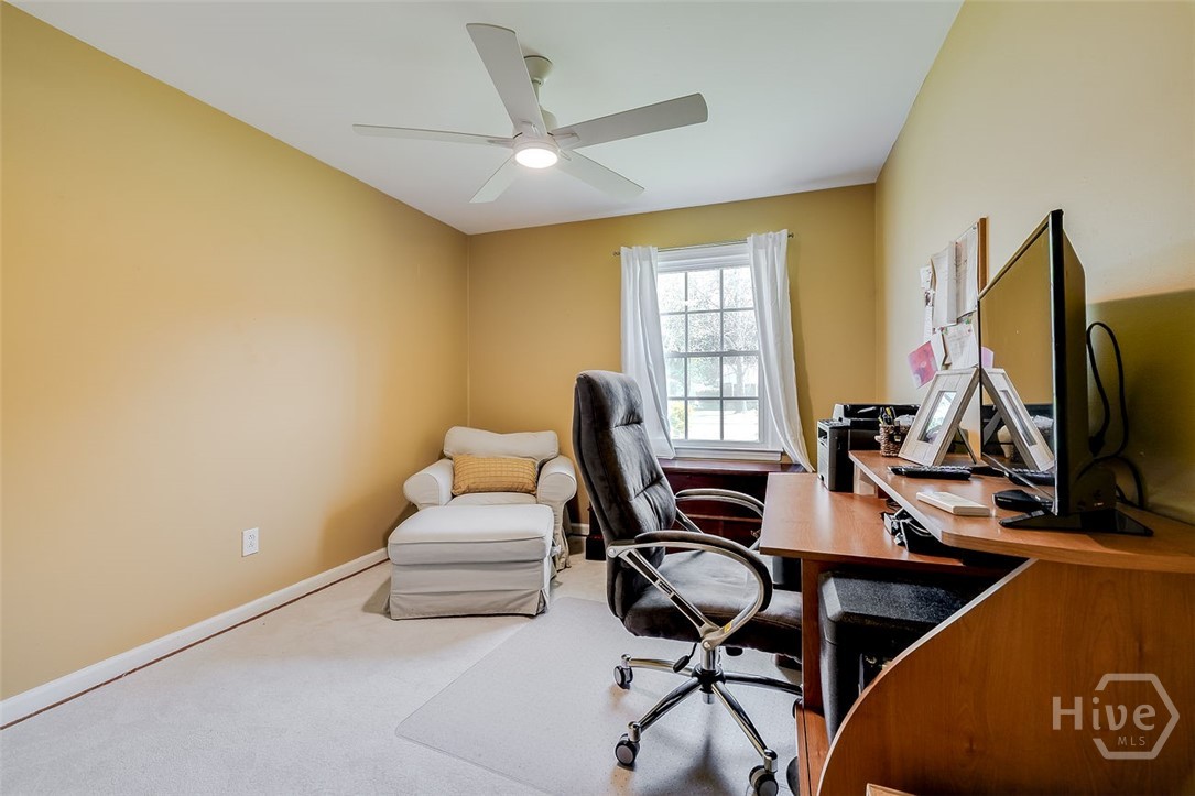 12606 Sunnybrook Road Savannah, GA 31419 - Photo 26 of 40 Third bedroom, 10' X 11'9, perfect for office or daybed.