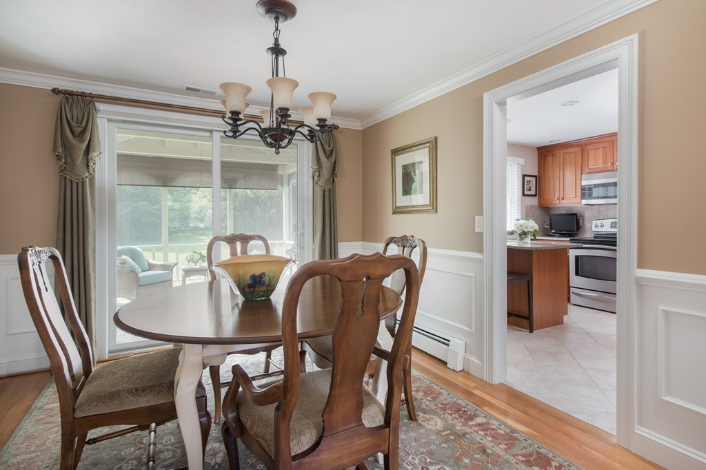 21 Spruce Road Medway, MA 02053 - Photo 8 of 26 a view of a dining room with furniture window and wooden floor