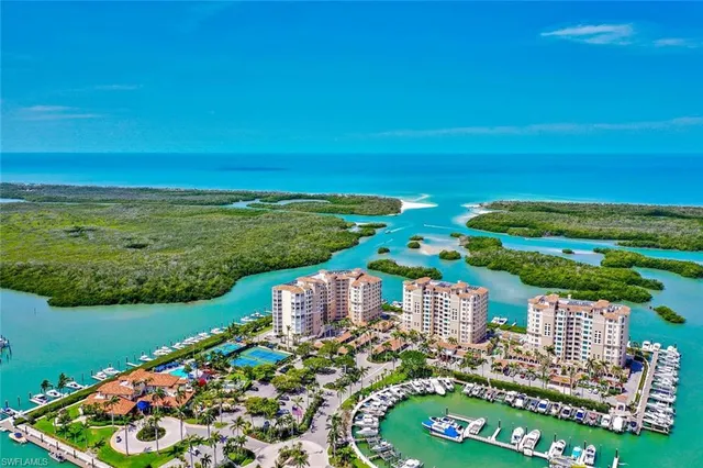 a view of a city with an ocean view