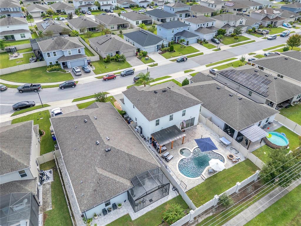 2899 Parkfield Road St. Cloud, FL 34772 - Photo 43 of 52 an aerial view of residential houses with outdoor space