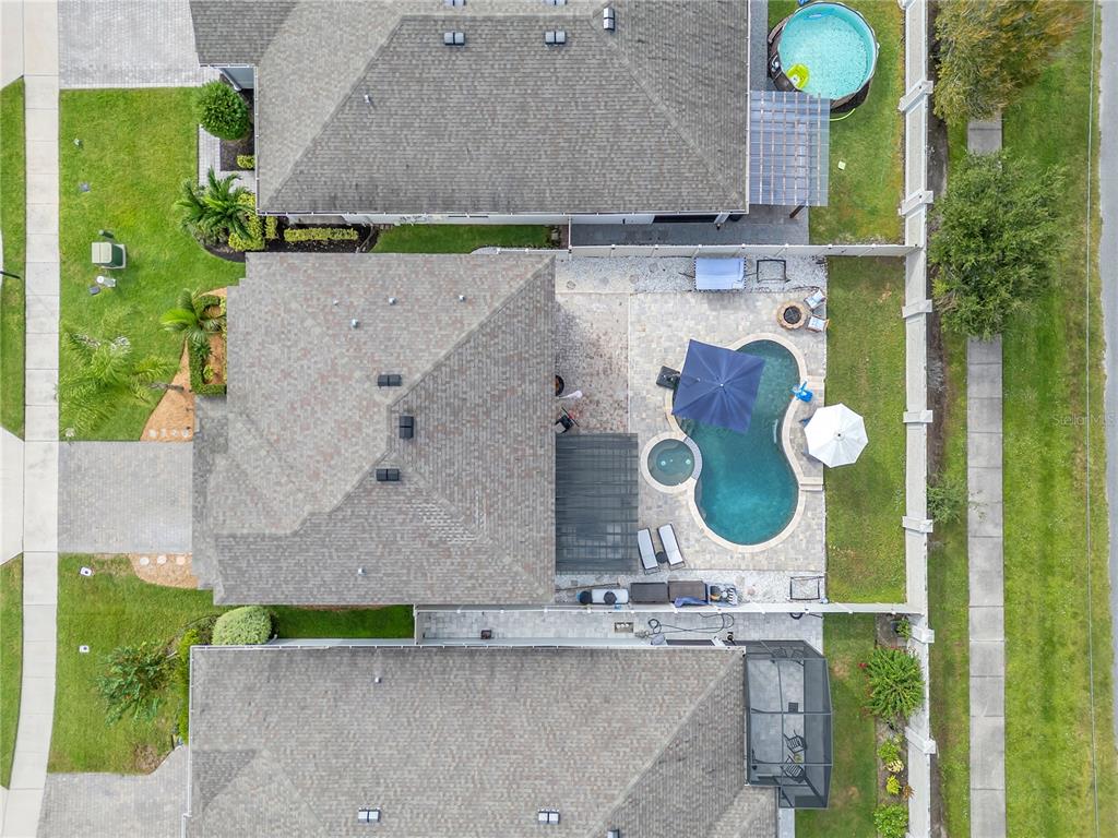 2899 Parkfield Road St. Cloud, FL 34772 - Photo 45 of 52 an aerial view of a house kitchen