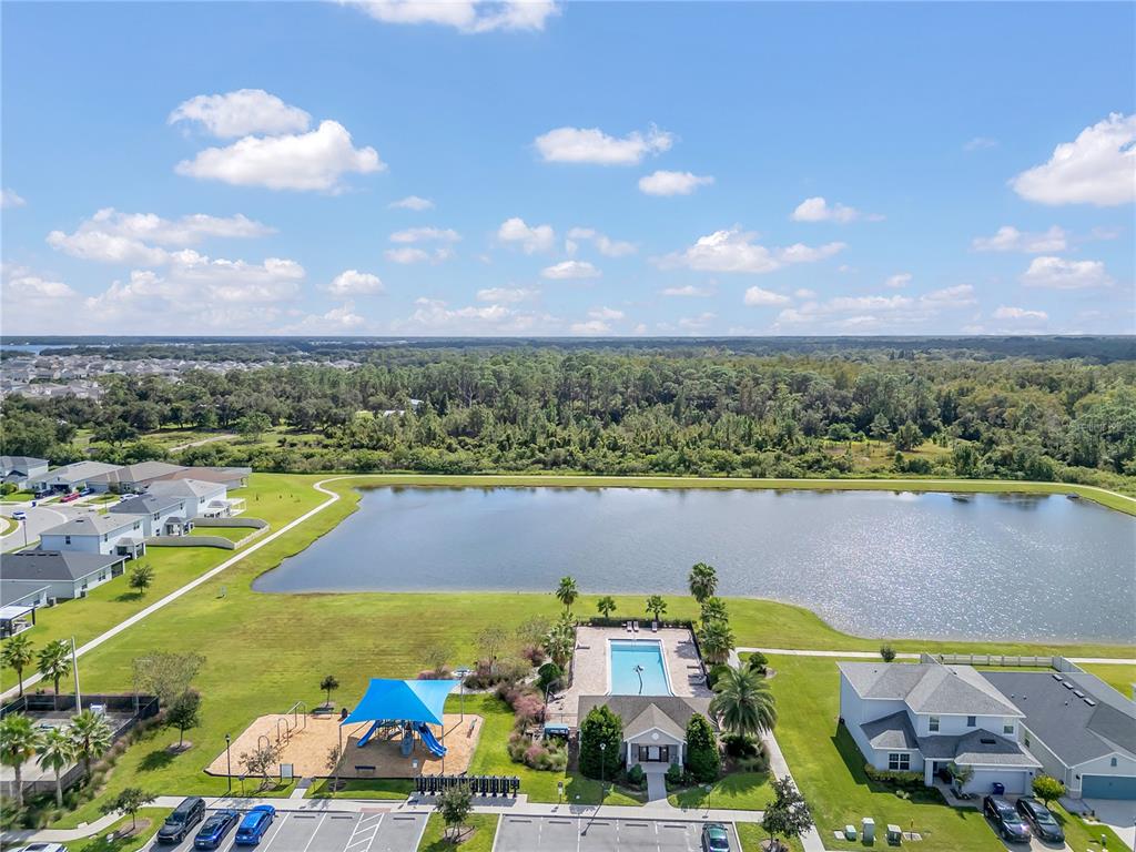 2899 Parkfield Road St. Cloud, FL 34772 - Photo 47 of 52 a view of swimming pool and lake view