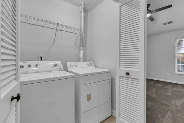 a view of an entryway with stairs