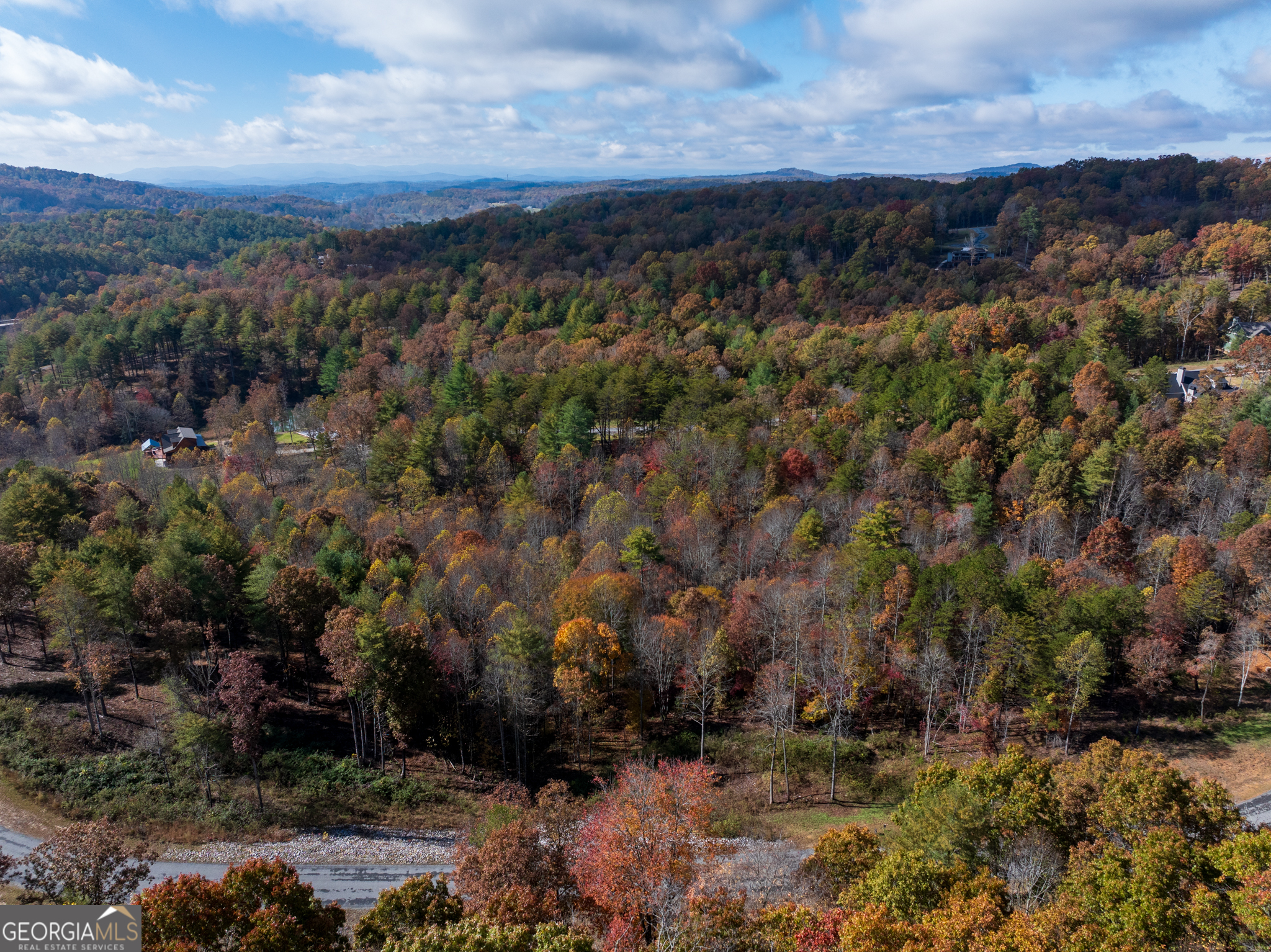 0 Ridge Road Morganton, GA 30560 - Photo 25 of 47 a view of a lot of trees and houses