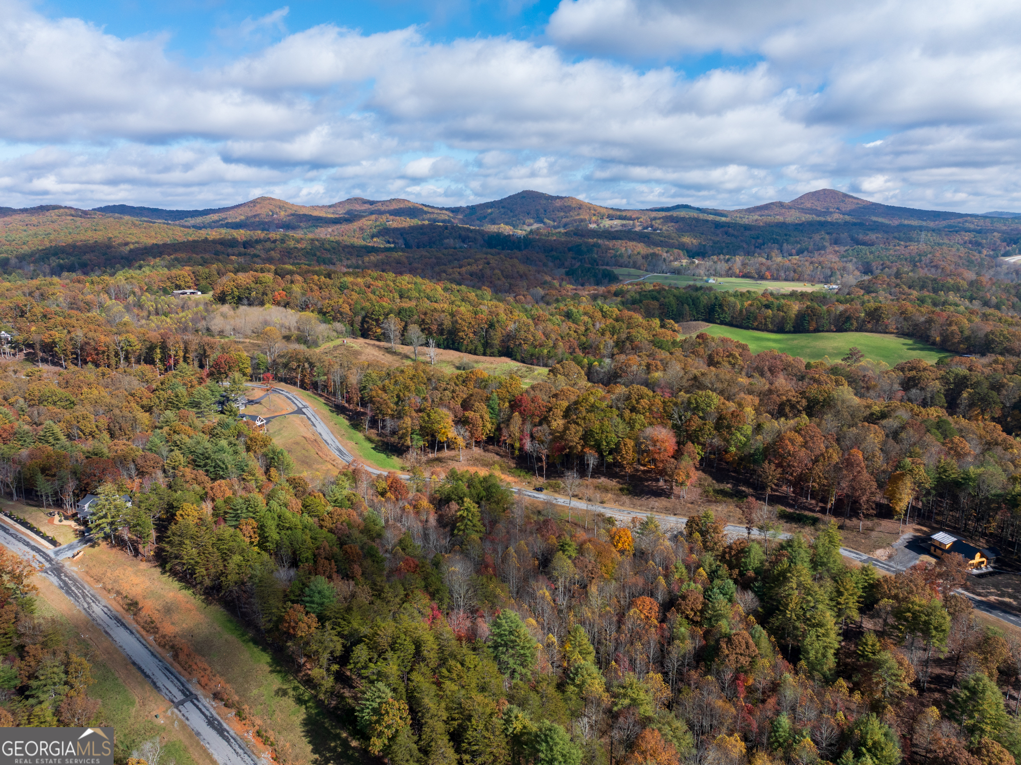0 Ridge Road Morganton, GA 30560 - Photo 7 of 47 a view of a lot of trees and houses
