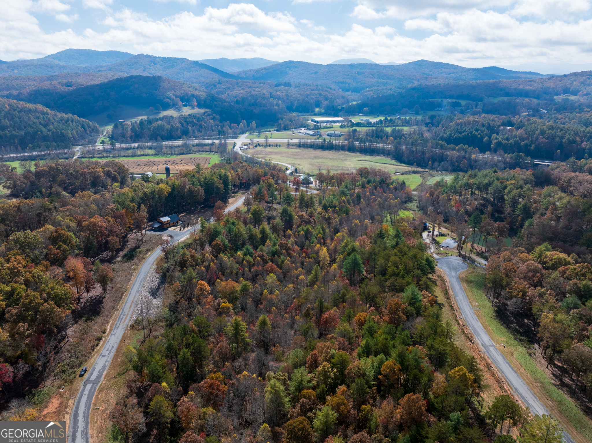 0 Ridge Road Morganton, GA 30560 - Photo 8 of 47 an aerial view of residential house with outdoor space