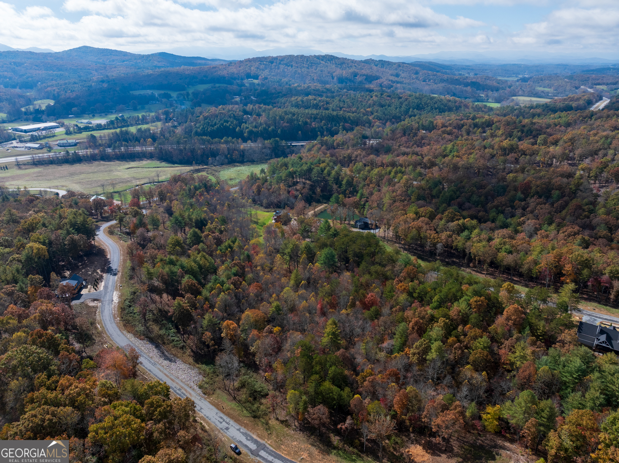 0 Ridge Road Morganton, GA 30560 - Photo 9 of 47 a view of city and mountain