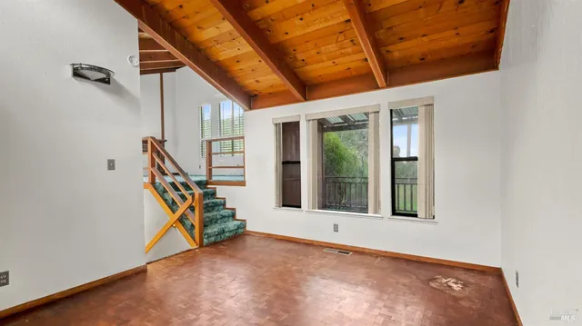 a view of a small space