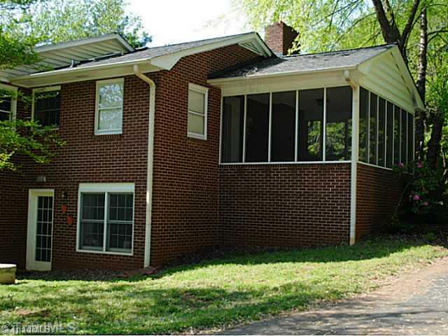 Screened Porch. 