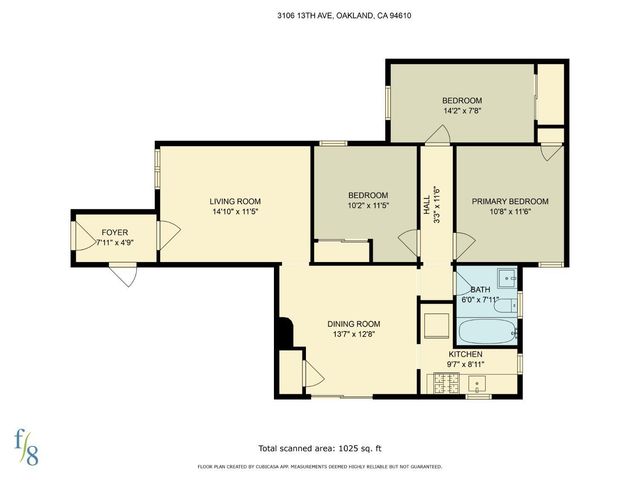 $995,000 | 3104-3106 13th Avenue, Oakland, CA 94602