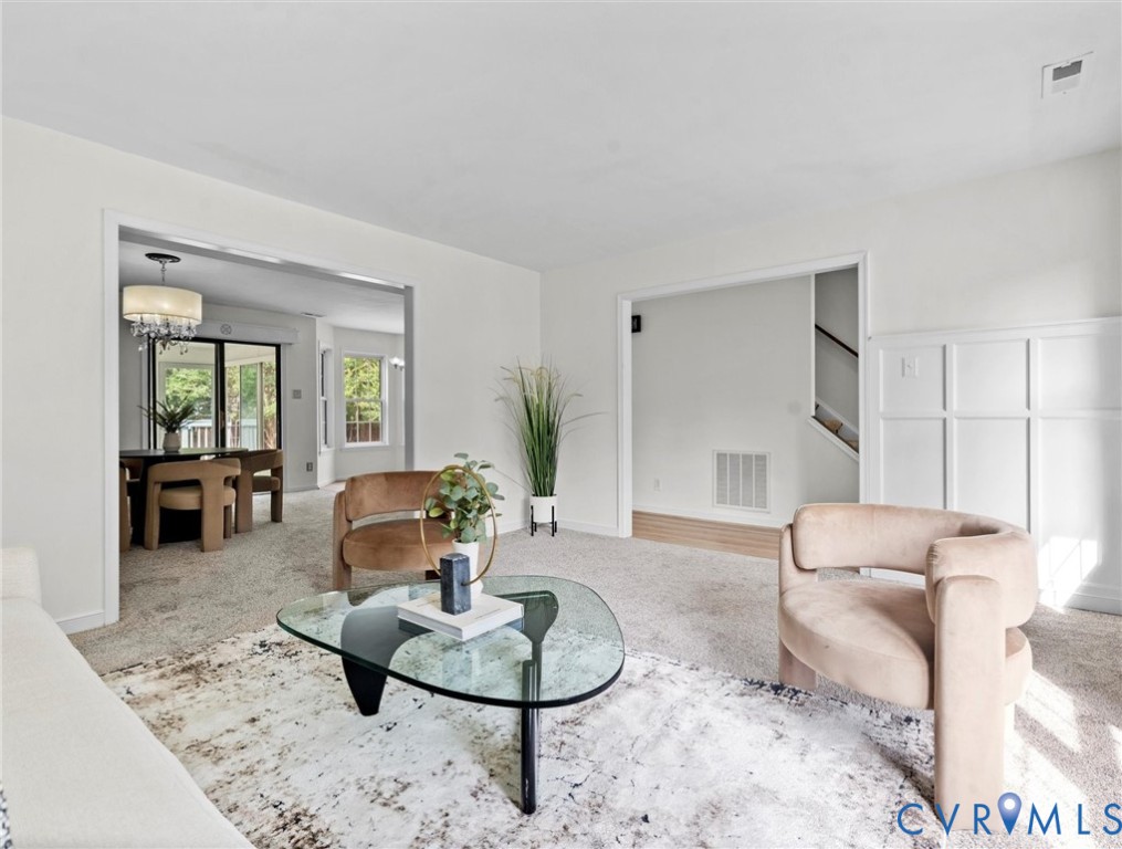7416 Willow Ridge Terrace Glen Allen, VA 23060 - Photo 12 of 48 a living room with furniture and a table