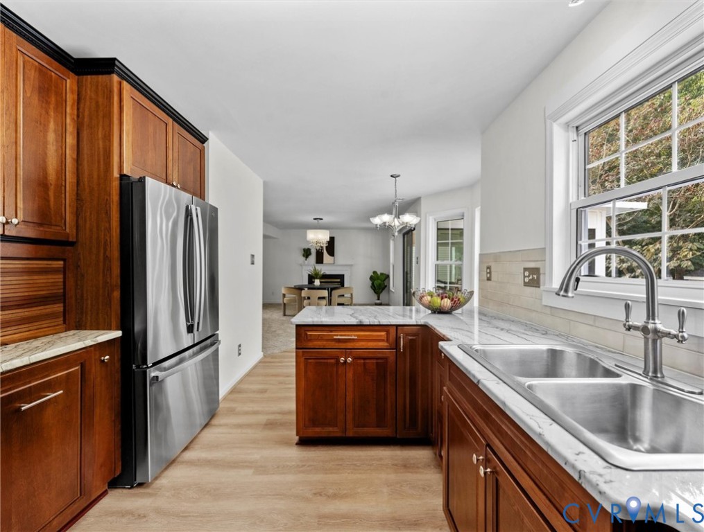 7416 Willow Ridge Terrace Glen Allen, VA 23060 - Photo 19 of 48 a kitchen with stainless steel appliances granite countertop a sink stove and refrigerator