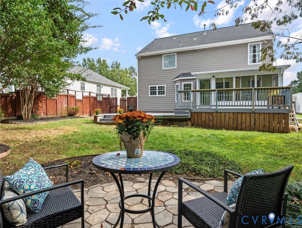 7416 Willow Ridge Terrace Glen Allen, VA 23060 - Photo 42 of 48 a view of a house with a yard and sitting area