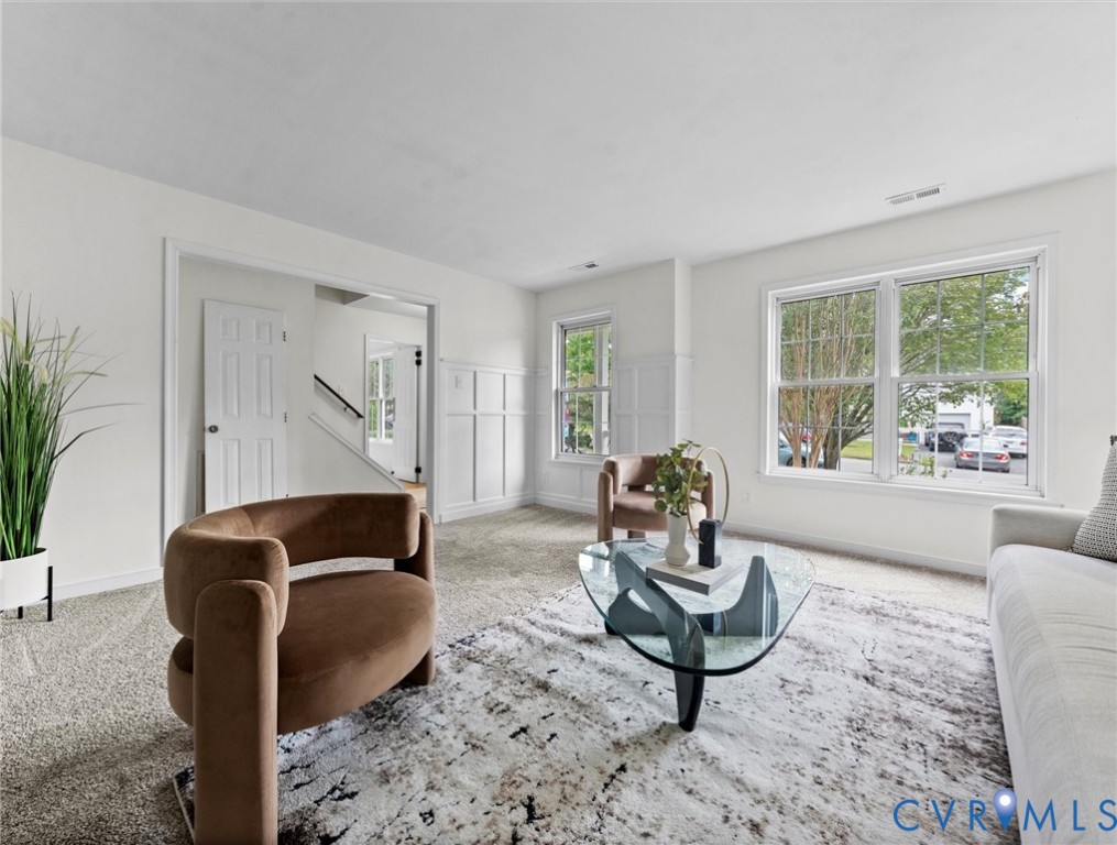 7416 Willow Ridge Terrace Glen Allen, VA 23060 - Photo 8 of 48 a living room with furniture rug and window