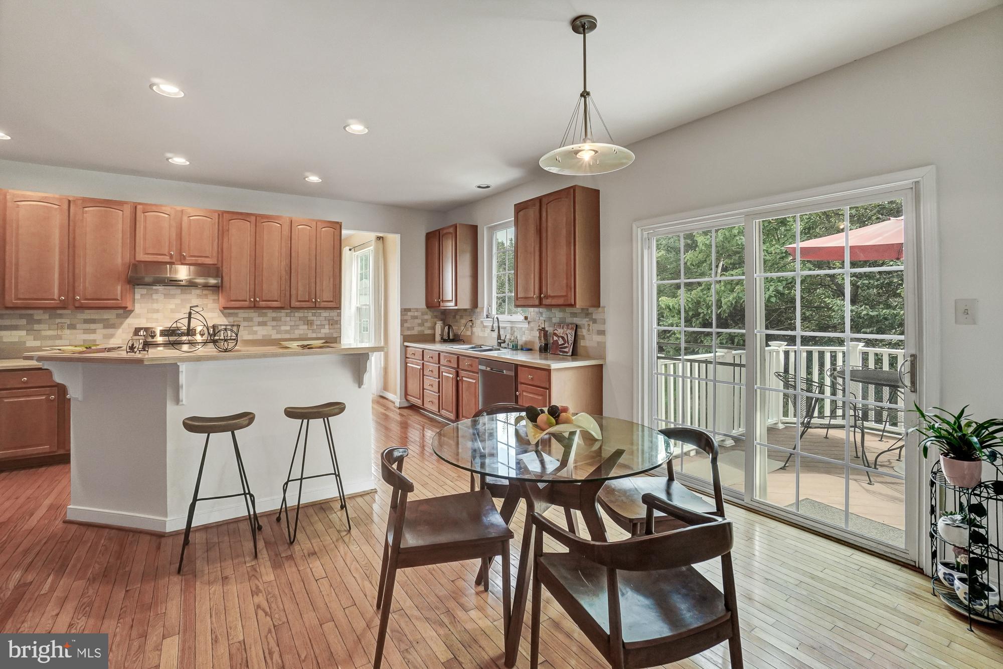 8059 High Castle Road Ellicott City, MD 21043 - Photo 12 of 45 Kitchen with new SS appliances