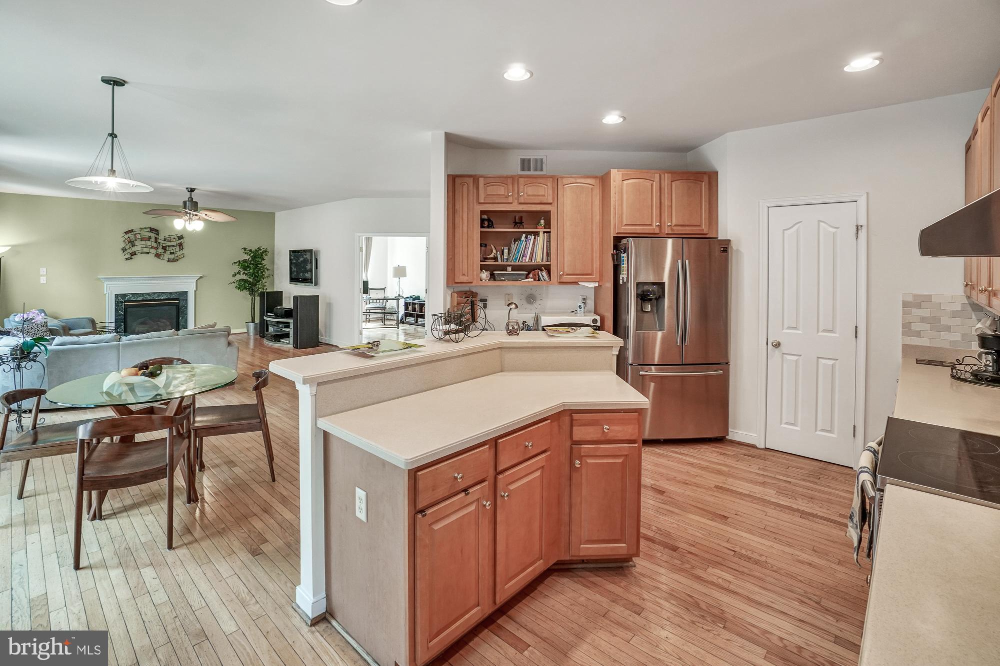 8059 High Castle Road Ellicott City, MD 21043 - Photo 17 of 45 Kitchen with new SS appliances & island