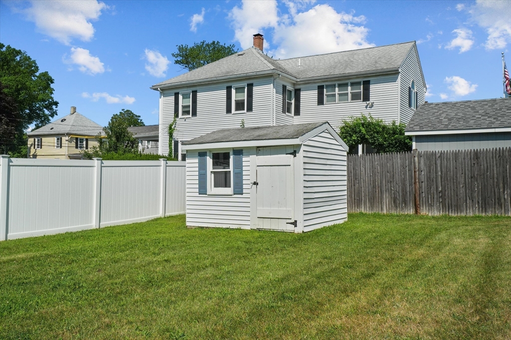 25 Purchase Street Danvers, MA 01923 - Photo 31 of 42 a front view of a house with a yard
