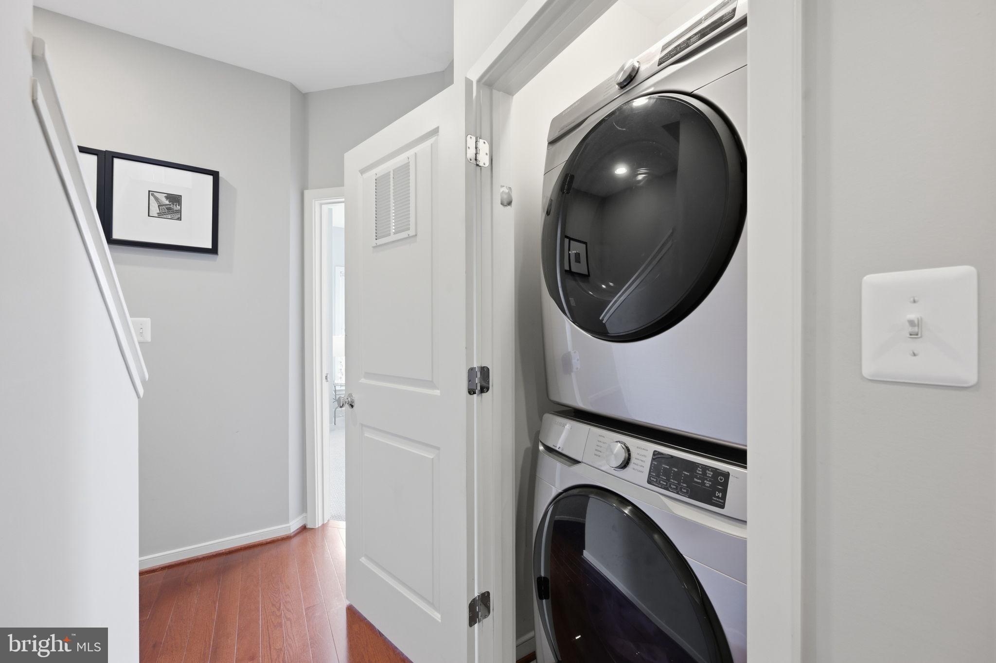 909 3rd Place Southeast Washington, DC 20003 - Photo 15 of 41 Convenient Upper-Level Laundry