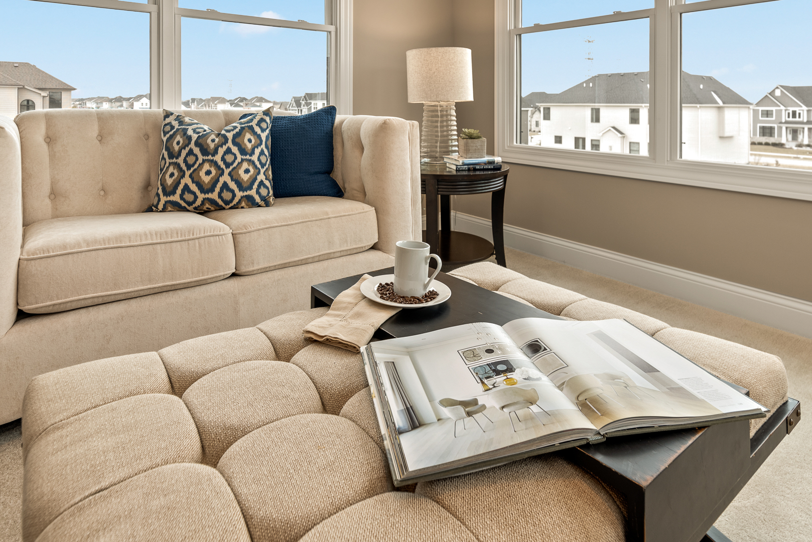 4475 Sassafras Lane Naperville, IL 60564 - Photo 19 of 24 a living room with furniture and a large window