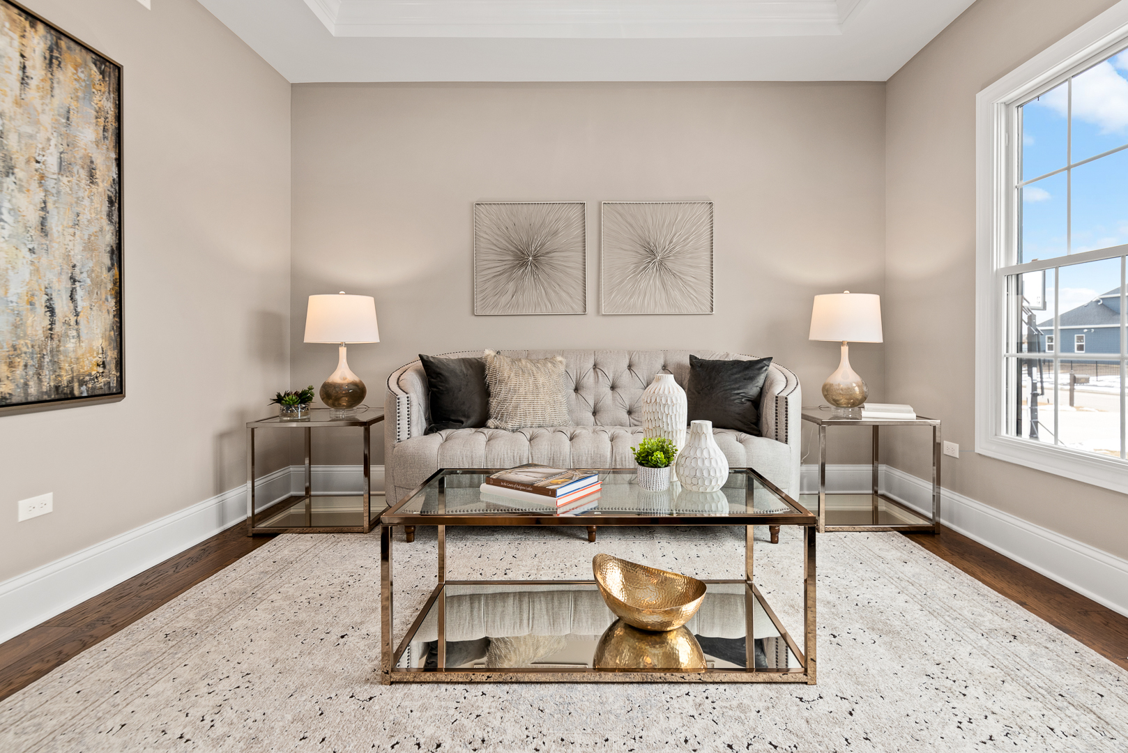 4475 Sassafras Lane Naperville, IL 60564 - Photo 5 of 24 a living room with furniture and a table