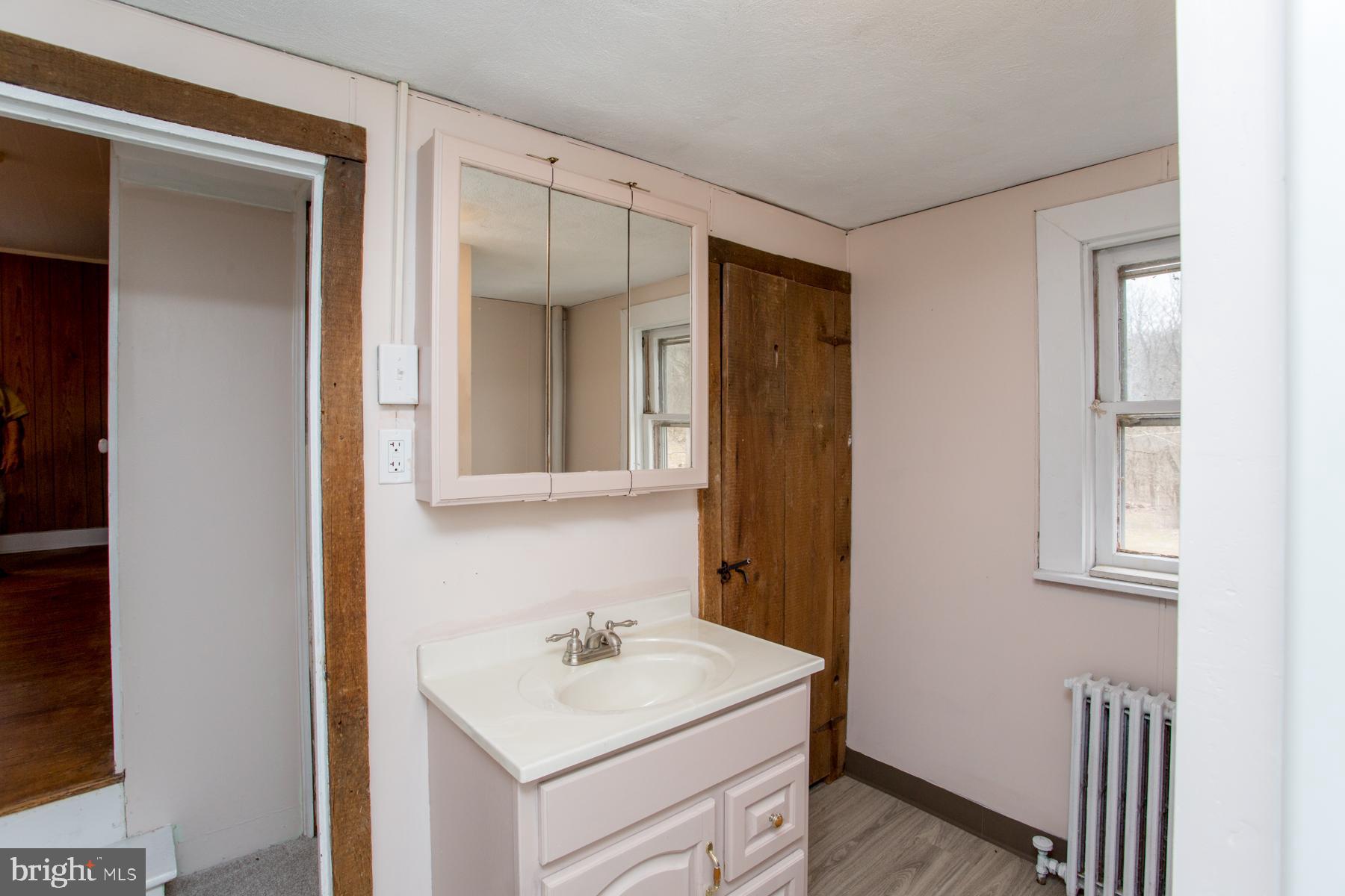 120 Tabor Road Ottsville, PA 18942 - Photo 16 of 60 a bathroom with a sink mirror and vanity