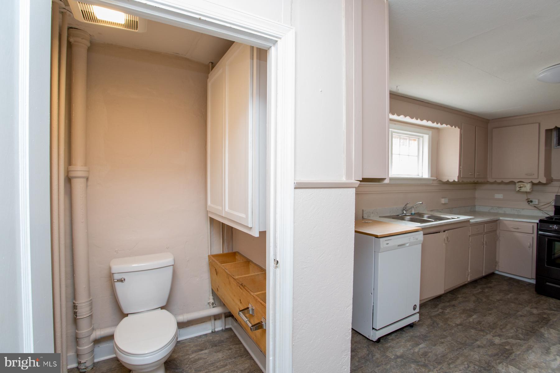 120 Tabor Road Ottsville, PA 18942 - Photo 49 of 60 a bathroom with a toilet sink and mirror