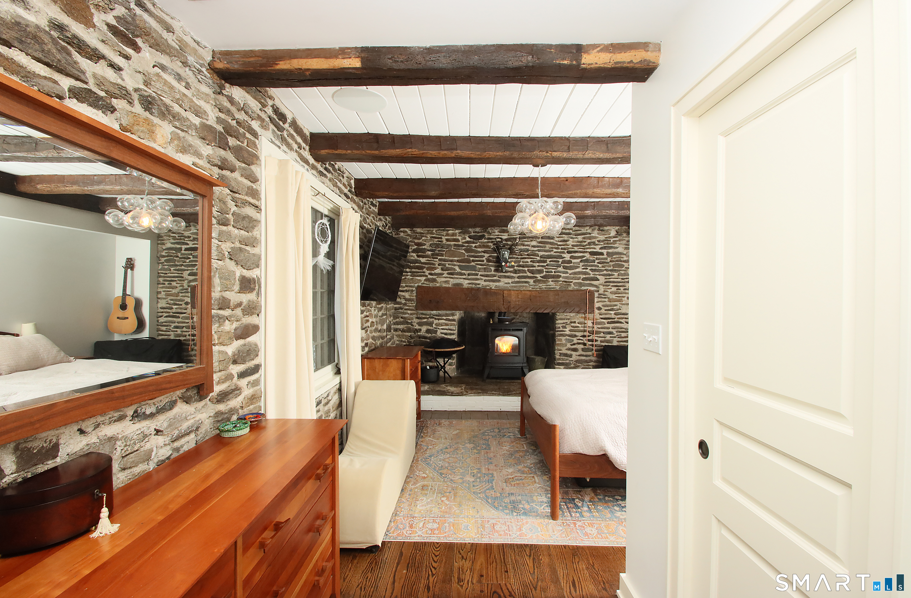 455 Barn Hill Road Monroe, CT 06468 - Photo 17 of 34 Primary suite seperate from the main house for privacy