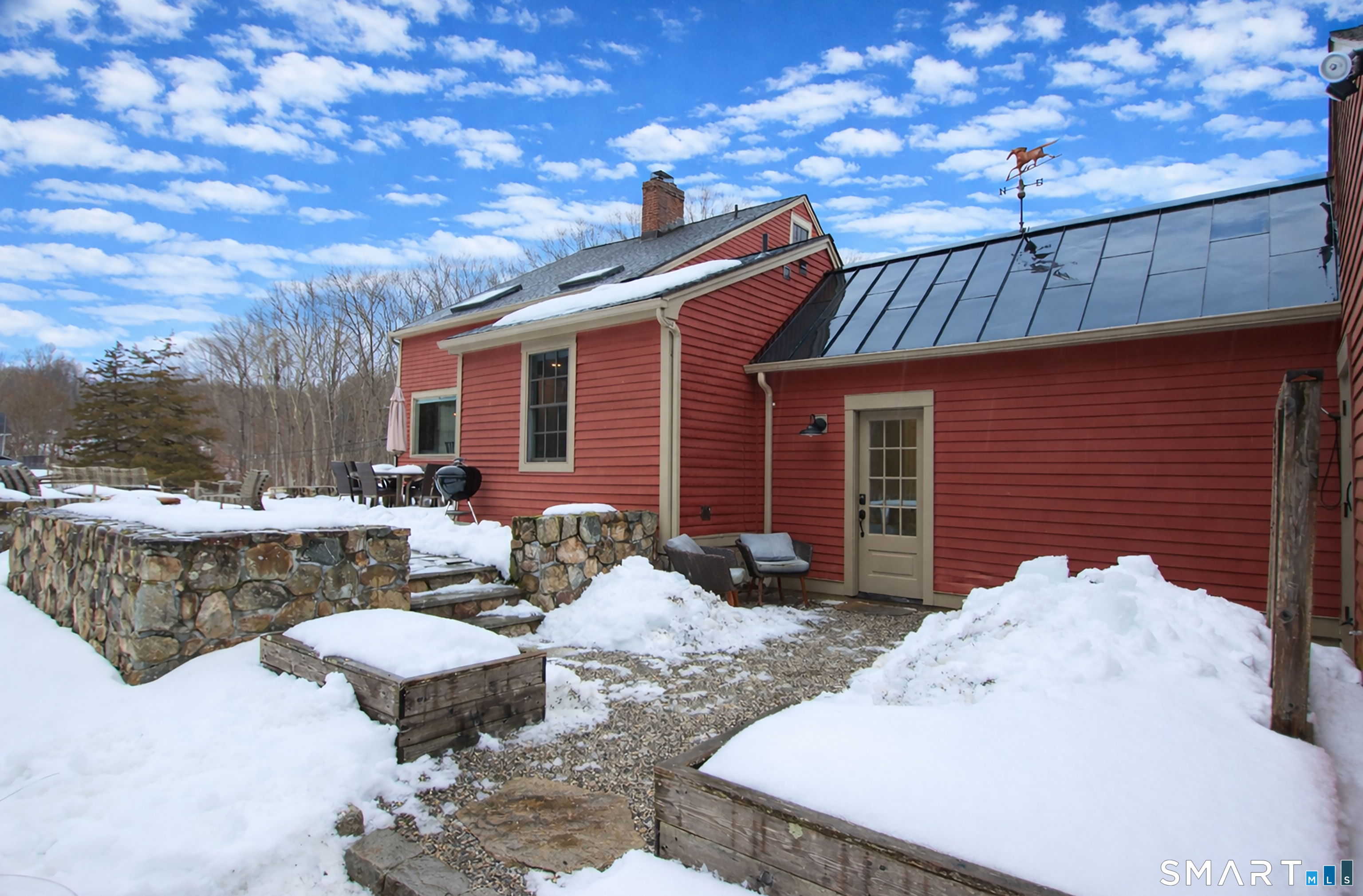 455 Barn Hill Road Monroe, CT 06468 - Photo 28 of 34 Rear patio over looking level rear yard.