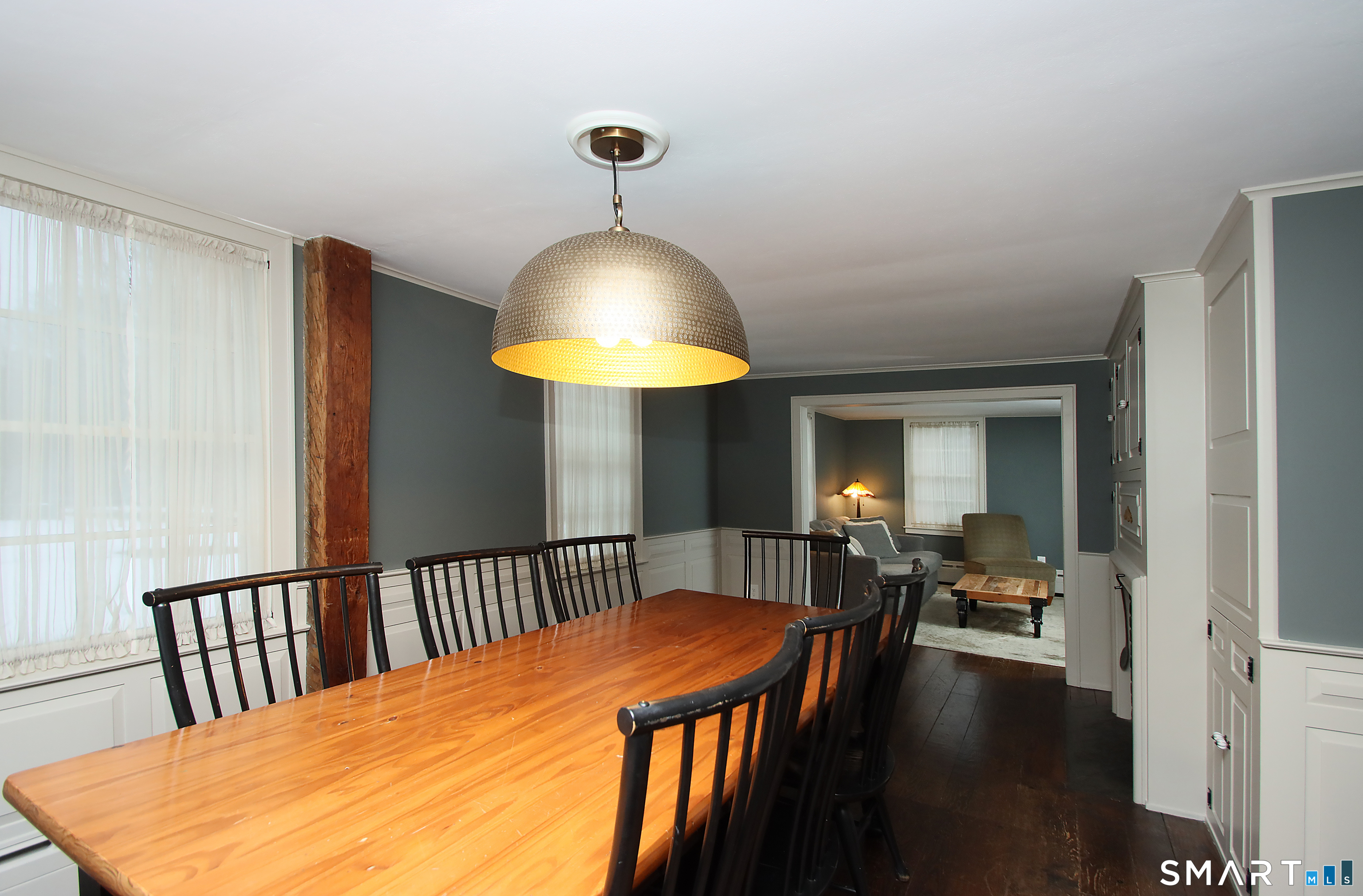 455 Barn Hill Road Monroe, CT 06468 - Photo 6 of 34 Large dining room flows from the kitchen and the living room