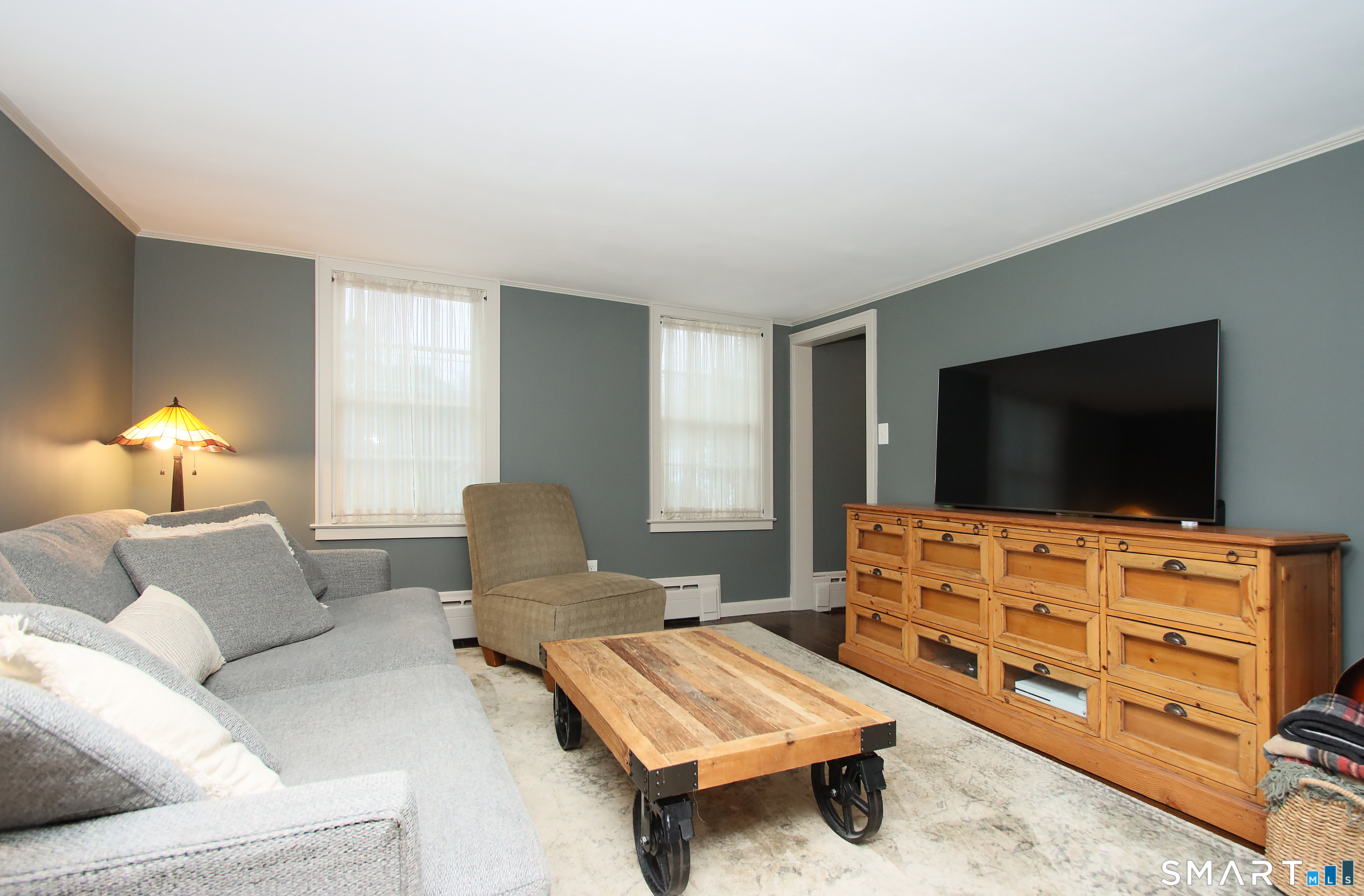 455 Barn Hill Road Monroe, CT 06468 - Photo 9 of 34 Living room with wide plank flooring