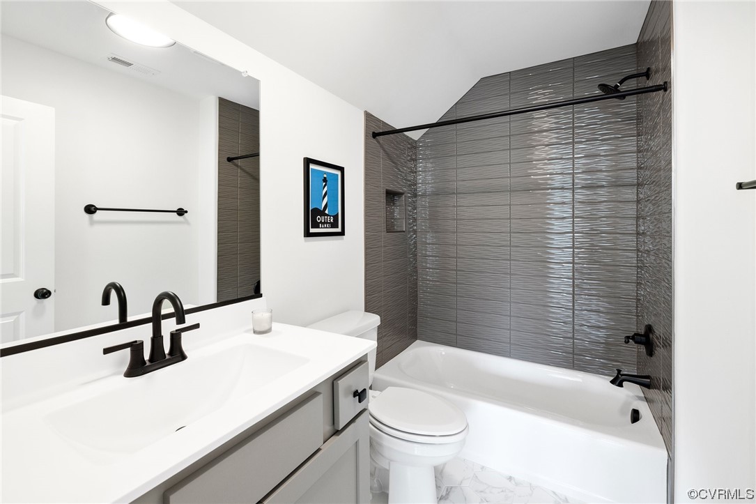 5143 Lake Summer Loop Moseley, VA 23120 - Photo 44 of 49 a bathroom with a sink and a mirror