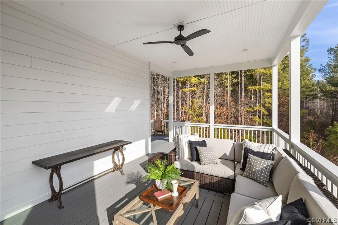5143 Lake Summer Loop Moseley, VA 23120 - Photo 46 of 49 a living room with furniture and a window