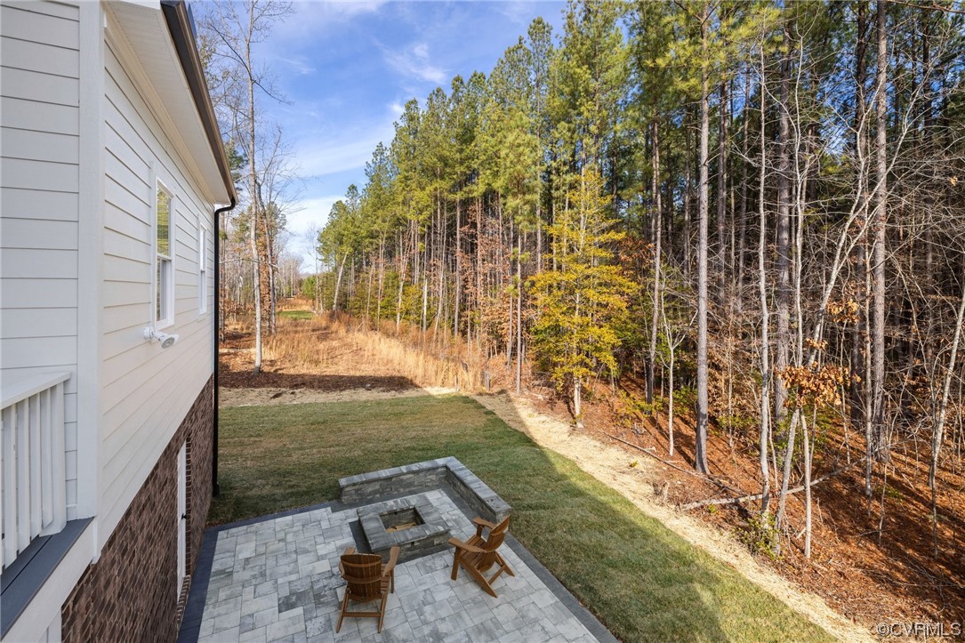 5143 Lake Summer Loop Moseley, VA 23120 - Photo 49 of 49 a view of a backyard with sitting area