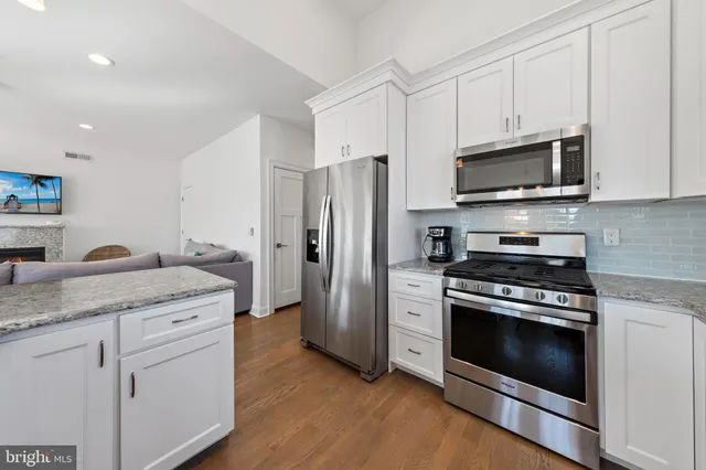 a view of city from a balcony