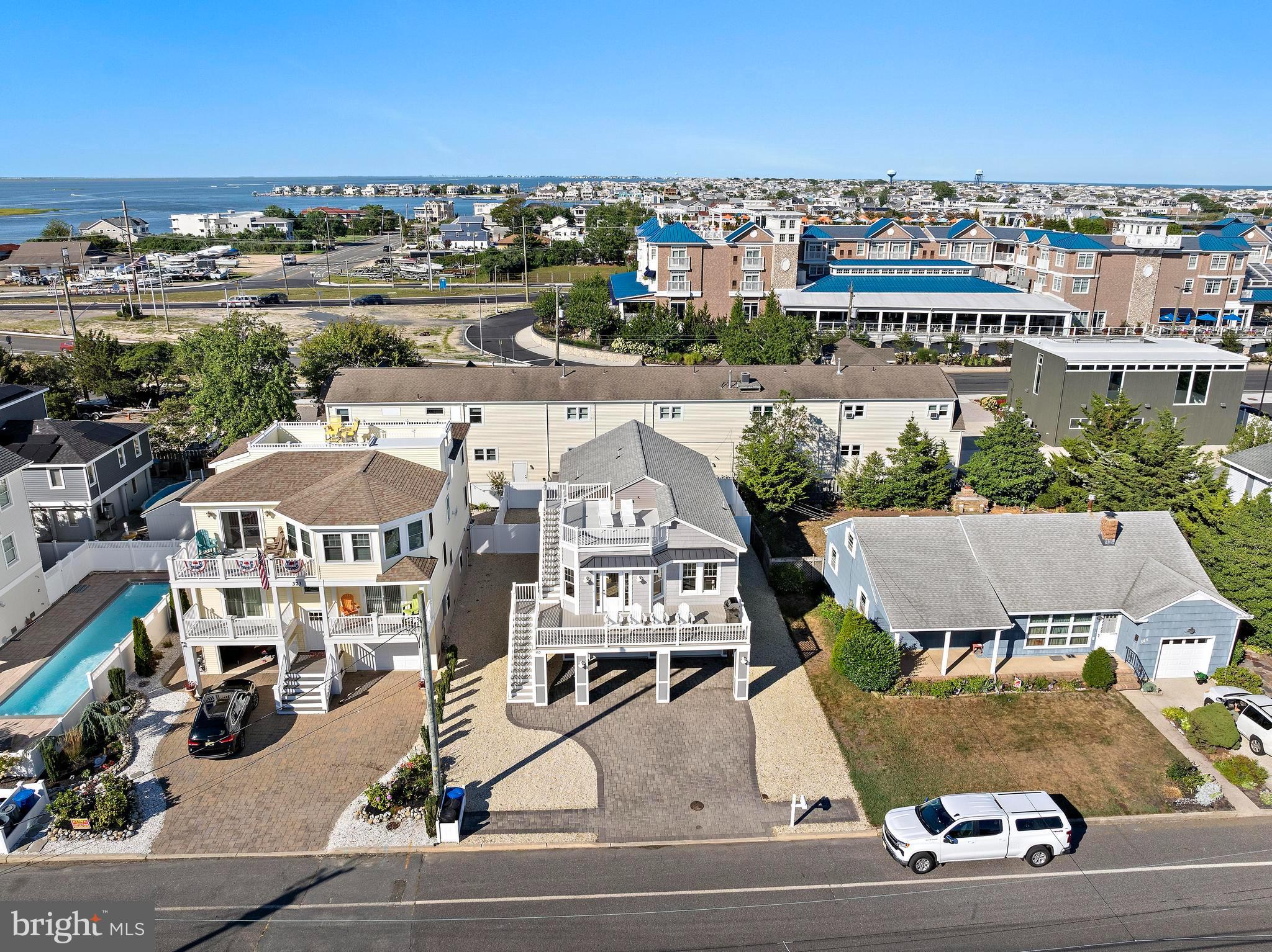 369 West 10th Street Ship Bottom, NJ 08008 - Photo 79 of 110 an aerial view of residential houses with outdoor space