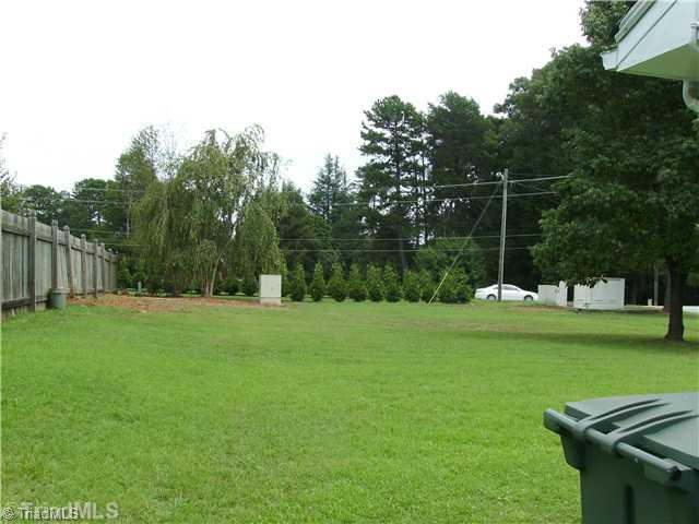 501 Alpine Road Winston-Salem, NC 27104 - Photo 3 of 9 Land/Lot. Nice large back yard that backs up to Peace Haven - corner lot