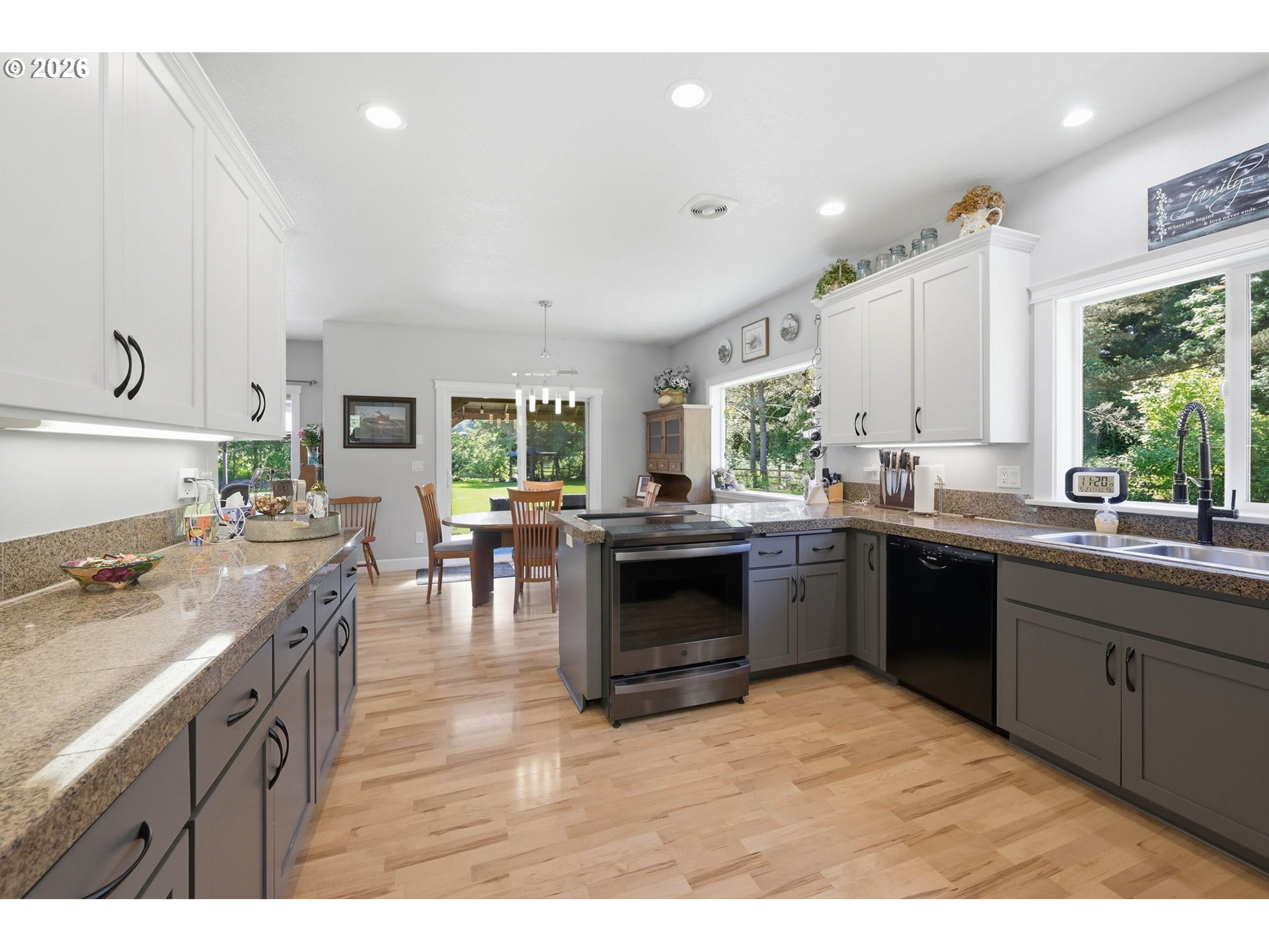 29778 Gimpl Hill Road Eugene, OR 97405 - Photo 14 of 43 a kitchen with lots of counter top space and appliances