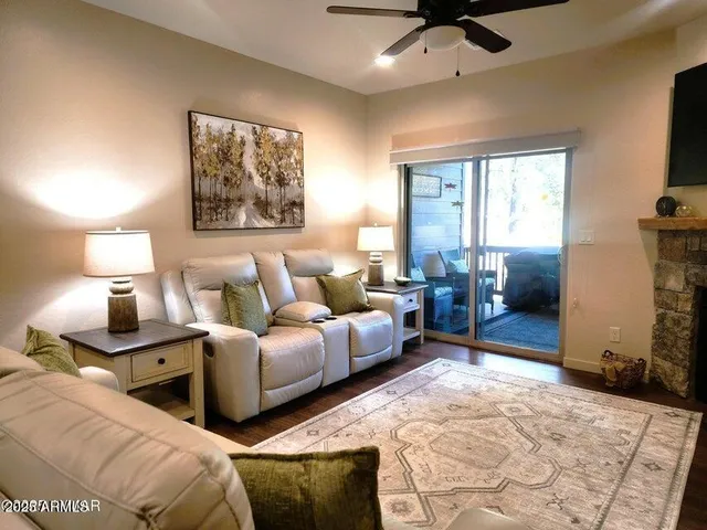 a bed room with furniture and a window