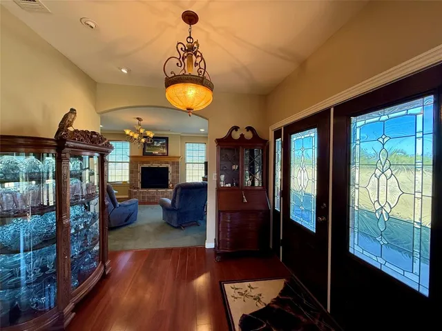 a view of living room and window