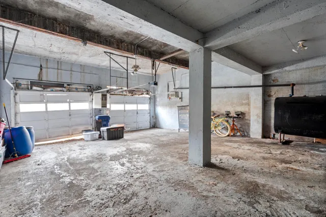 a view of storage and utility room