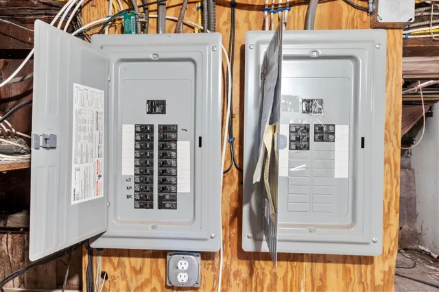 a view of storage and utility room