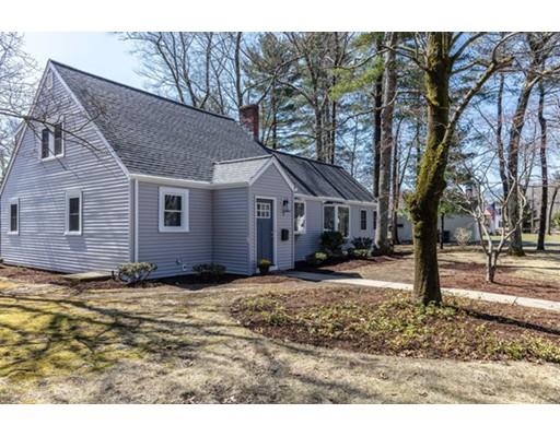 2 Abbott Road Natick, MA 01760 - Photo 1 of 23 a view of a house with a yard covered in snow